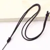 Cuerda de cordón con colgante de hebilla de malla de 2 mm jade con cuerda de cordón de colgante de jade bolsa de cristal cuerda de collar cuerda de cordón para colgante de joyería DIY