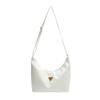 Bolsa de Axila Casual da Moda Feminina Estilo Coreano Nova Simples para o Trabalho Bolsa Tote de Grande Capacidade Bolsa de Ombro Primavera 2025
