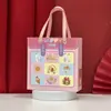 Caja de Regalo de Luna Llena para Bebé Portátil Premium Regalo Caja Vacía Primer Año Infantil Dibujos Animados Cumpleaños Boda Caja de Regalo de Acompañamiento