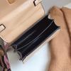 Fuxuni 2024 Bolso Cuadrado Pequeño de Contraste de Color Nueva Moda Estilo Coreano Cerradura Más Fácil de Combinar Bolso para Mujer de Hombro Cruzado