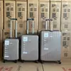 Conjunto de Três Peças ABS 202428 Mala de Rodinhas Mala Rígida Roda Universal Exportação Fabricante de Exportação Personalização