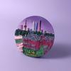 China Shanghái imán de nevera ciudad turismo recuerdo fabricantes de resina magnética venta al por mayor hecho a mano tridimensional mini creativo