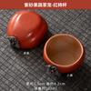 Pet de Chá de Areia Roxa para Frutas e Vegetais Decoração de Mesa de Chá Mesa de Chá Decoração Criativa Brinquedo de Chá Xícara de Chá Xícara Mestra Conjunto de Chá Kung Fu
