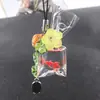 Llavero de Pez Dorado Divertido de Dibujos Animados Transfronterizo Colgante de Carpa Dorada de la Fortuna Personalizado Transparente con Bolsa de Agua Estilo Japonés Creativo