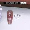 Joias para Nail Art de Estrela de Cinco Pontas Rebites Metal Cortado Estrela do Mar Liga de Metal Acessórios para Unhas Material de Estrelas Pequenas Acessórios Atacado