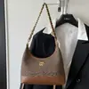 Bolso Pequeño Versátil con Cadena Estampado Leopardo para Mujer 2026 Nueva Moda Retro Bolso de Hombro Tipo Dumpling Otoño Invierno Popular Bolso Cruzado