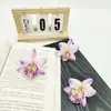 Venta al por mayor de fábrica Venta caliente transfronteriza Flores artificiales Orquídeas tailandesas Sombreros de flores Zapatos con flores Tocados festivos Flores para la cabeza Flores falsas