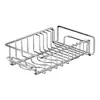 Estante escurridor de fregadero de acero inoxidable 304, cesta escurridora retráctil para cocina, estante de almacenamiento de platos para encimera sin perforación