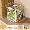 Caja de Almacenamiento para Juguetes con Ruedas, Caja Organizadora para Sala de Estar y Dormitorio, Caja de Almacenamiento de Gran Capacidad para Snacks y Artículos Varios de Armario