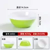 Bol para Fideos Imitación Porcelana Melamina A5, Bol Engrosado Forma de Caracol, Bol para Fideos con Sopa de Res, Bol para Ramen de Tienda de Fideos Bicolor de Pie Alto, Logo Personalizado
