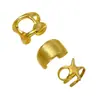 Joyería de Acero Inoxidable Anillo Abierto Geométrico de Estrella de Mar Transfronterizo Anillo de Dedo de Personalidad Joyería Anillo de 18K Sensación de Gama Alta de Nicho