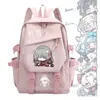 Wuthering Waves Floro Merchandising del Juego Costa Negra Desconocida Lina Xita Mochila Unisex para Estudiante