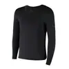 Conjunto de ropa interior térmica para hombre de otoño e invierno, ropa invisible ultradelgada para embellecer la piel, tops y pantalones térmicos de alta elasticidad, camiseta interior que nutre la piel