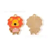 León Elefante Aceite Goteando Joyería Accesorios DIY Pingüino Colgante Accesorios Collar Cadena de Teléfono Móvil Llavero Colgante Hecho a Mano