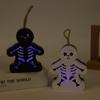 Decoración de Halloween Lámpara de Fantasma Utilería de Diseño de Ambiente de Terror Lámpara de Calavera Lámpara de Vela LED Lámpara de Calabaza