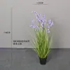 Decoración de Caña Artificial y Hierba de Cola de Perro Planta Verde Arreglo para Interiores del Hogar Césped Floral Paisajismo Césped de Cebolla Artificial Lirio de los Valles