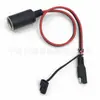 Cable de Conexión Macho y Hembra Solar Cable Rojo y Negro Pinza Caimán Conector SAE Impermeable Cable de Conexión Base Hembra para Encendedor de Cigarrillos