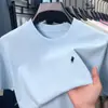 Camiseta de Verano para Hombre de Algodón Puro Manga Corta Sencilla Color Sólido Cuello Redondo Estilo Japonés Juvenil Casual de Color Sólido Camiseta Deportiva de Algodón Manga Corta
