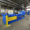 Prensa Empacadora Hidráulica Horizontal Personalizada de 80 Toneladas para Empaque por Compresión de Cajas de Papel de Desecho y Botellas de Plástico