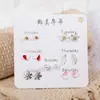Pendientes Pequeños Chapados en Plata 925 para Estudiantes Mujeres, Sencillos y Delicados, Perfectos para Perforaciones de Oreja, Exquisitos y Lindos, Pendientes Versátiles para Usar Toda la Semana