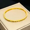 Pulsera de Acero de Titanio, Moderna y Personalizada, Grabado de Letras Romanas, Pulsera que No se Desvanece, Pulsera Simple Coreana para Mujer, Accesorios, Estilo Masculino, Estilo Europeo y Americano