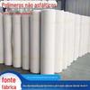 HDPE não-asfalto-baseado polímero impermeável material enrolado piso de garagem material de reparo de vazamento 1,2 mm areia branca filme de areia colorida