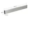 Estante magnético para cuchillos de acero inoxidable 304, estante magnético fuerte sin taladro, estante de almacenamiento para cocina, colgador de cuchillos multifuncional