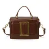 Bolsa com Textura Estilosa, Bolsa Quadrada Fashion, Bolsa Feminina Tendência, Novo Estilo 2025, Bolsa Pequena, Versão Coreana, Bolsa de Ombro Retrô, Bolsa Transversal