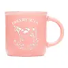 Caneca Leite Cremoso 180ml Cerâmica Rosa - Lyor