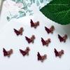 Nueva joyería de manicura Yiwu, deseo puro, tulipán salvaje, mariposa, joyería de manicura, decoraciones de manicura luminosas, venta al por mayor