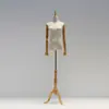 Maniquí de tienda de ropa, accesorios, maniquí de medio cuerpo femenino, versión coreana, estante de exhibición para tienda de ropa de mujer, maniquí de cuerpo entero humano, estante para maniquí de vestido de novia