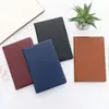 Cuaderno A5 Grueso B5 Minutas de Reunión de Trabajo Bloc de Notas Grande de Cuero para Negocios Se Puede Poner Logo