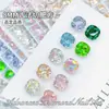 Diamante de Cristal K9 Cuadrado Grueso de 8*8mm Accesorios para Ropa DIY Accesorios para Uñas Diamante Explosivo para Uñas Portátiles Venta al por Mayor