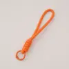 Llavero de Paracord de Hilo Único de Poliéster Correa Trenzada Hebilla Accesorios para Joyería DIY Colgante para Bolsa Material Regalo de Graduación