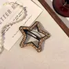 Estrela Cintilante Estrela de Cinco Pontas Nuvens Grampo de Cabelo Feminino Pequeno Grampo Franja Lateral Luxo Leve Nicho Presilha Acessórios de Cabelo Atacado
