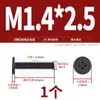 Tornillos de Cabeza Plana Delgada niquelados, de Forma Delgada, de Borde Delgado, Cabeza Plana Grande, Cabeza Plana Negra, Tornillos Phillips, Cabeza Plana M2M3M4M5M6