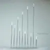 Accesorios para Bodas Arte en Hierro Galvanizado Luminosos Guía de Camino Velas de Bola Redonda Adornos Decoración de Salón de Bodas Diseño del Lugar