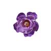 Camelia Cabeza de Flor Pequeña Flor Artificial Falsa Hecha a Mano Horquilla DIY Guirnalda Venta al por Mayor Boda Retro Ramillete Accesorios de Fotografía