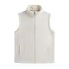 Jaqueta Colete Masculino Polar Fleece Casual Espesso Quente Outono Inverno 320g Colete Polar Fleece
