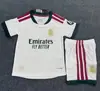 Kit de Futebol Infantil Versão Jogador 2627 Camisa de Futebol de Clube Real Madrid Barcelona Bayern Camisa de Futebol Infantil