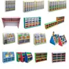 Muebles de jardín de infantes personalizables, fabricantes, mesa, silla, cama, armario, juguete, tobogán, tapete de piso, equipo de apoyo para centros de educación temprana