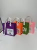 Bolsas de fieltro publicitarias para regalos corporativos transfronterizos, Bolsas de fieltro tipo tote personalizadas para bancos y aseguradoras, Bolsas de tote con logotipo personalizado
