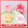 Molde para Galletas de Pastel de Luna Hello Kitty Forma de Corazón Molde de Galletas de Dibujos Animados 3D Pastel de Luna Realista Impreso DIY