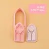 Gótico Bricolaje Escena Simulada Hecha a Mano Accesorios Ventana Gótica Material Modelo Figura de Anime Paisajismo