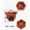 Vaso de Flor de Plástico Hexagonal Espesso para Casa, Pátio, Interior e Exterior, Vaso de Flor Resistente a Quedas e ao Sol, Tamanho Grande, Oferta Especial para Plantio de Árvores