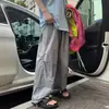 Pantalones de paracaidista para hombre, de verano, finos, transpirables, de secado rápido, de pierna ancha, estilo americano, de marca moderna, holgados, rectos e informales.