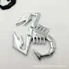 Modificação de Carro Emblema de Metal Adesivo de Carro Emblema de Metal Tridimensional Alfa Romeo Escorpião Adesivo Traseiro Emblema Lateral