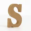 Ornatos de Letras e Números Ingleses de Madeira Atacado Artesanato de Madeira Letras DIY Decoração Criativa Venda Direta da Fábrica