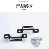 Conector invisible dos en uno, paso completo, paso semi-completo, montaje de muebles sin costuras, sujetadores invisibles, accesorios de hardware