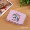 Caja de Lata Península Yiwu Dibujos Animados Lindo Almacenamiento de Joyería Horquillas Embalaje Caja de Lata Fabricante Venta al por Mayor